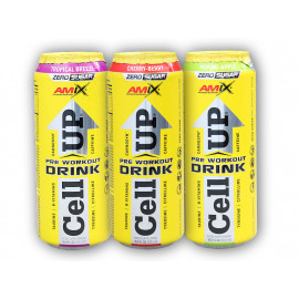 CellUP PreWorkout Drink 500ml - briză tropicală