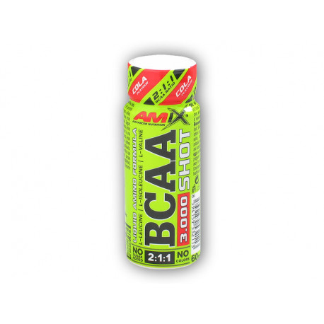 BCAA 3000 2:1:1 Fiola de 60ml - fructe de pădure