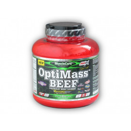 OptiMass BEEF cu Hydrobeef 2500g - ciocolată albă dublă