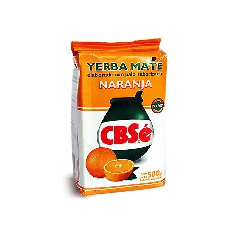 Yerba Mate CBSe Orange (portocalie) 500 g