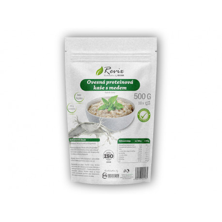 Terci proteic de ovăz cu miere 500g - natural