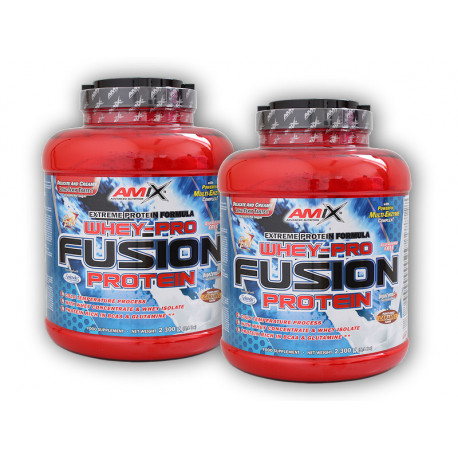 2x WheyPro Fusion Protein 2300g - iaurt cu pepene galben