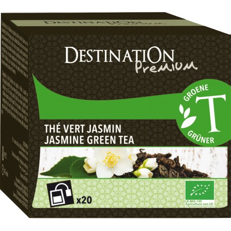 Iasomie Pachet Ceai Verde Destinație 20 x 1.75g