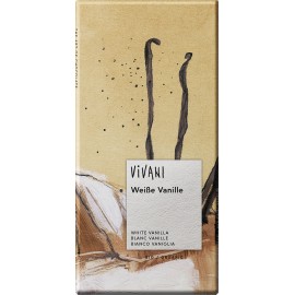 EDIZIONE GRANDE Ciocolată albă cu vanilie VIVANI 80g