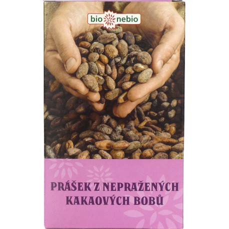 Pudră de cacao din cacao neprăjită bionebio 150g