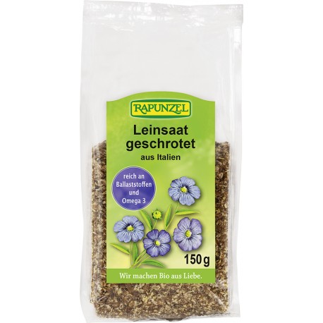 Rapunzel zdrobit organic din semințe de in 150g