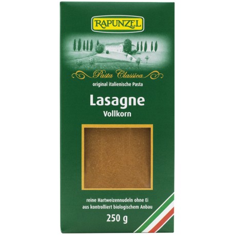 Lasagna integrală RAPUNZEL 250g