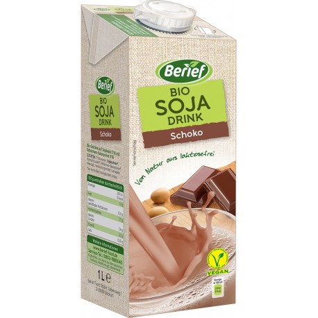 Băutură organică din soia Choco BERIEF 1 l