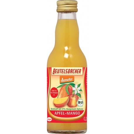 Suc de mere-mango 100% 0,2 l