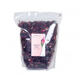 Floare de hibiscus - Hibiscus sabdariffa - 1kg întreg