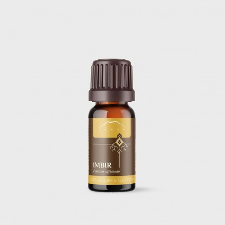 Ulei de ghimbir - 100% ulei esențial - 10ml - Zingiber officinale