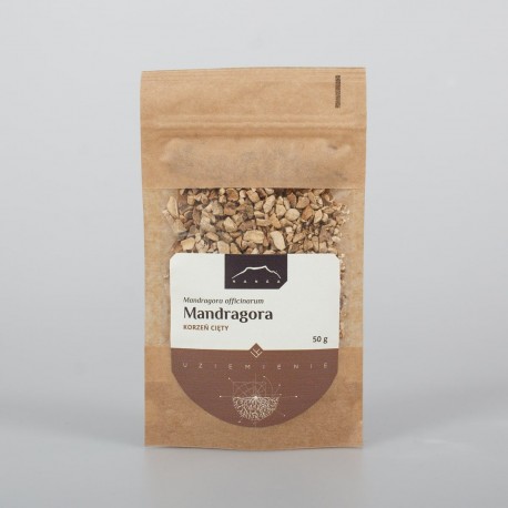 Rădăcină de mandragore - Mandrake officinarum - 50g - tocat