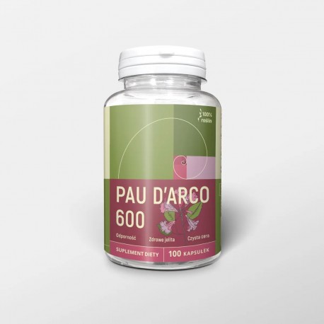 Pau darco (lapacho) 600 mg x 100 capsule - Tabebuia impetiginosa