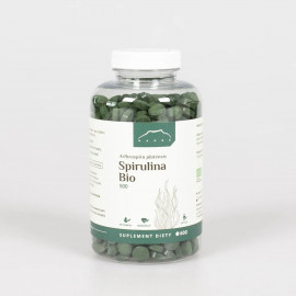 Spirulină comprimate 500 mg - Arthrospira platensis - 300g (600 comprimate)