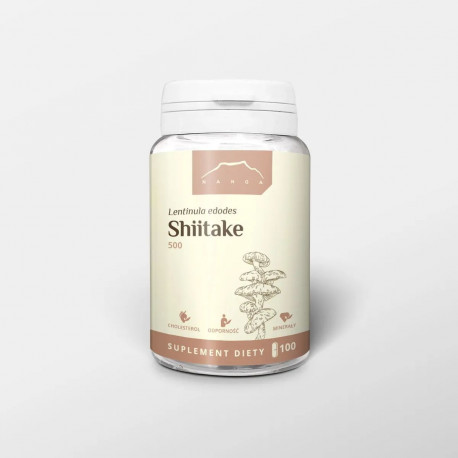 Extract de Shiitake 100 Capsule x 500 mg - Lentinula edodes