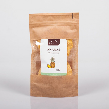 Fructe uscate de ananas - 100 g