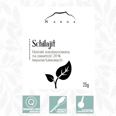 Extract de Shilajit 20% - Asphaltum punjabianum - 5g