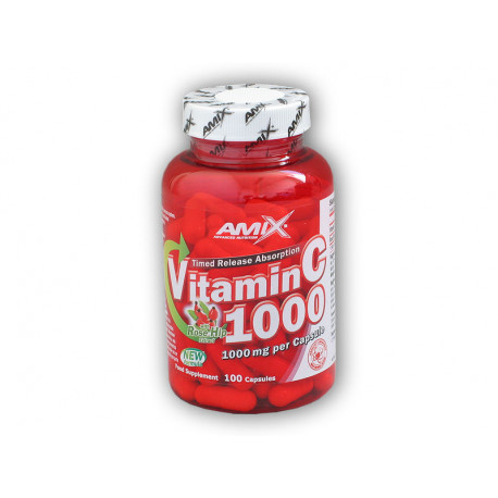 Vitamina C 1000 mg + măceșe 100 capsule