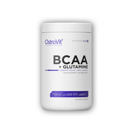 BCAA + glutamină 500g - natural