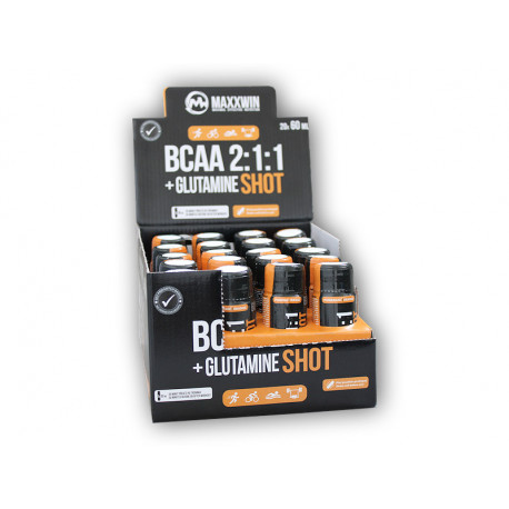 BCAA + Glutamină shot 20x60ml - cireșe