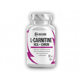 L-Carnitină + HCA + Crom 90 capsule