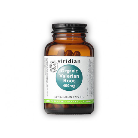 Rădăcină de valeriană, 400 mg organic, BIO 60 capsule